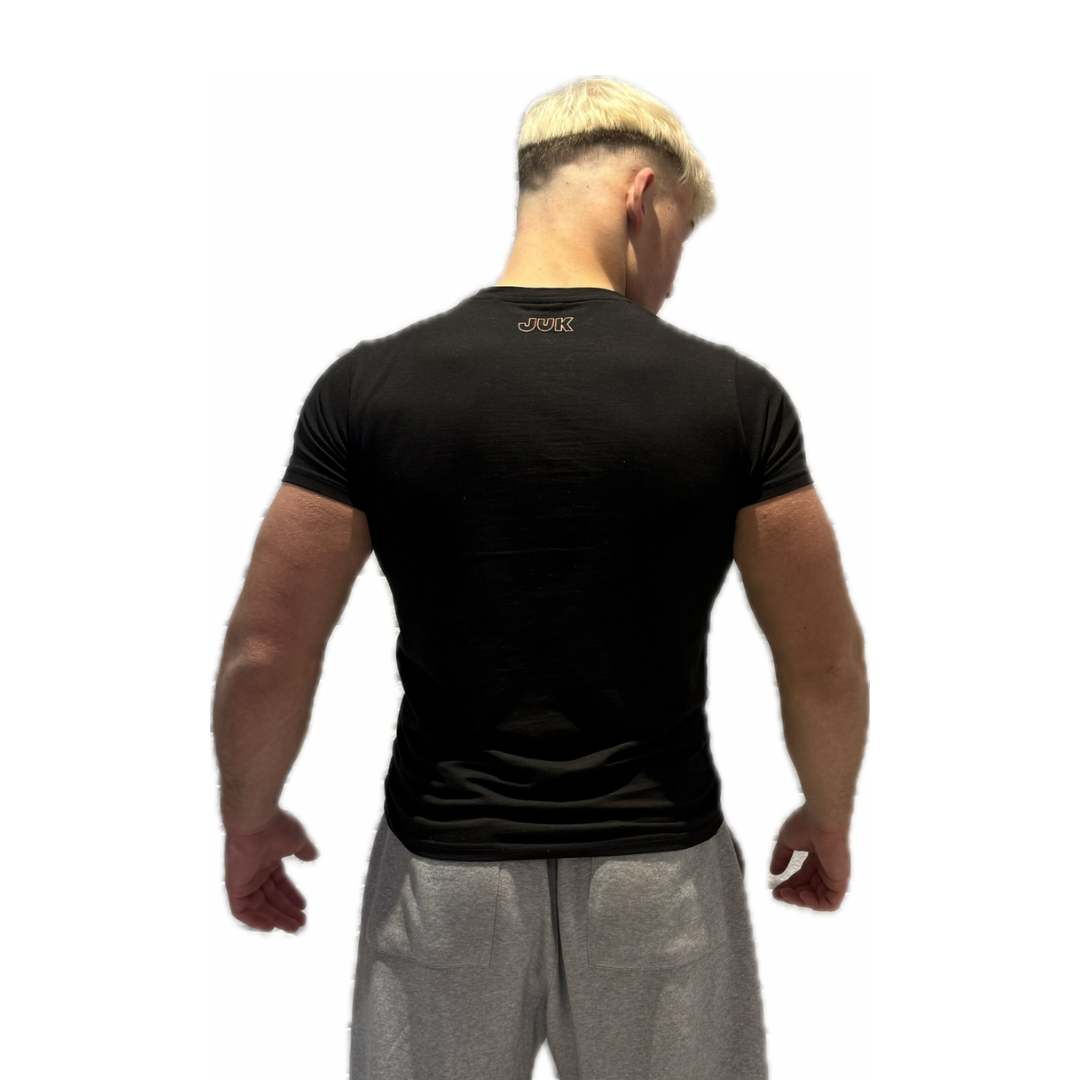 KOSZULKA SLIM CZARNA STANDARD ARMIAJUK